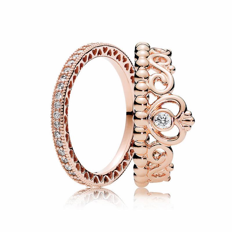 Anillos Apilables Pandora Rose™ Princess Stack (vpjtd619)